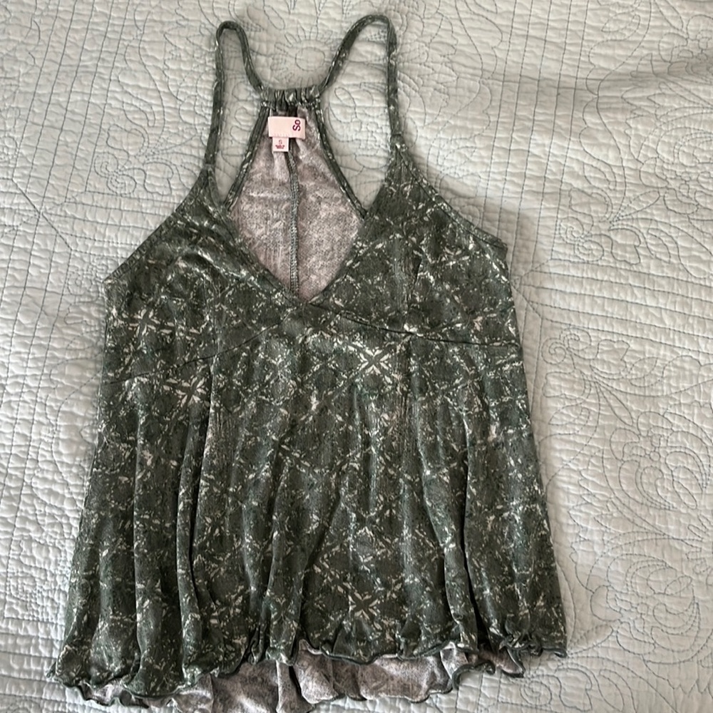 Cute babydoll tank top